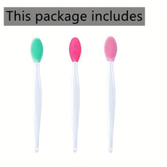 Face Silicone Brush Cleaning Tool Double Sided Brush Nose Cleaning