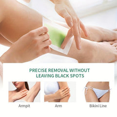 60 Counts Wax Strips Kit for Painless Hair Removal
