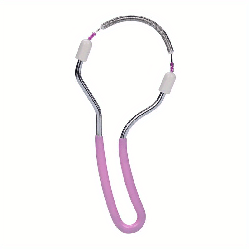 Spring Facial Hair Remover Women Stainless Steel Portable Epilator