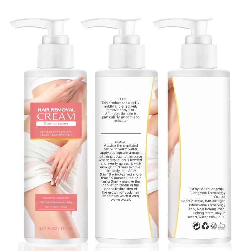 Women's Hair Removal Cream - Painless Flawless Hair Remover