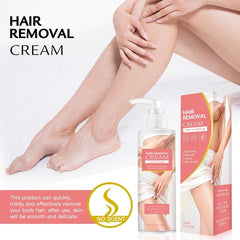 Women's Hair Removal Cream - Painless Flawless Hair Remover