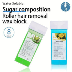 Water Soluble Hair Removal Sugar Wax Block - Painless Hair Removal