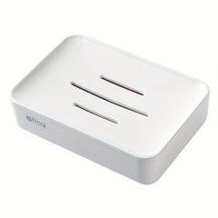 Double Layer Drain Soap Box Plastic Soap Rack Waterproof Soap Rack Shelf