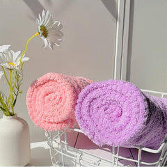 Quick Drying Hair Towel Wrap Double Layer Thickened for Women