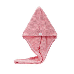 Quick Drying Hair Towel Wrap Double Layer Thickened for Women