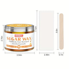 Sugar Wax Hair Remover For Men & Women 100% Natural Formula 400g