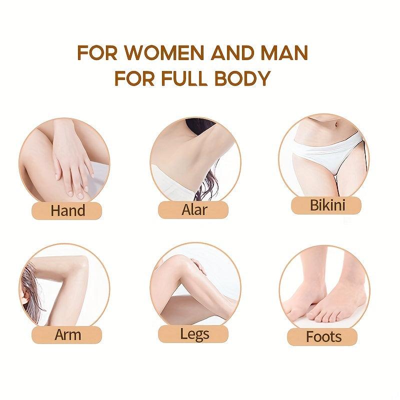 Sugar Wax Hair Remover For Men & Women 100% Natural Formula 400g