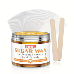 Sugar Wax Hair Remover For Men & Women 100% Natural Formula 400g