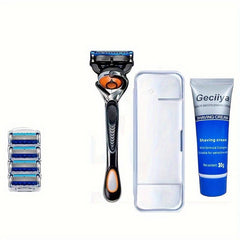 Sharp 5 Layer Razor Blades Replacement for Wet Shaving Safety Razor