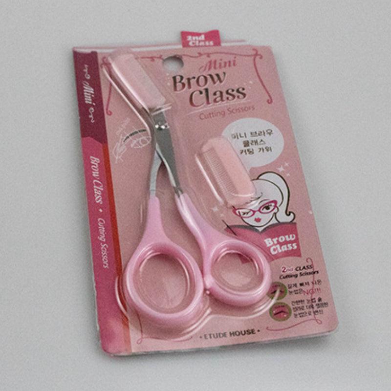 Stainless Steel Eyebrow Scissors with Comb for Hair Removal and Grooming