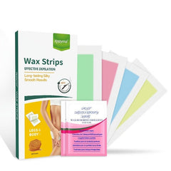 24pcs Painless Wax Strips for Face Legs Arms Underarm Bikini