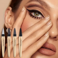 Waterproof Eyeliner Pen Rich Colorful Smudge Proof Silvery Brown Taupe