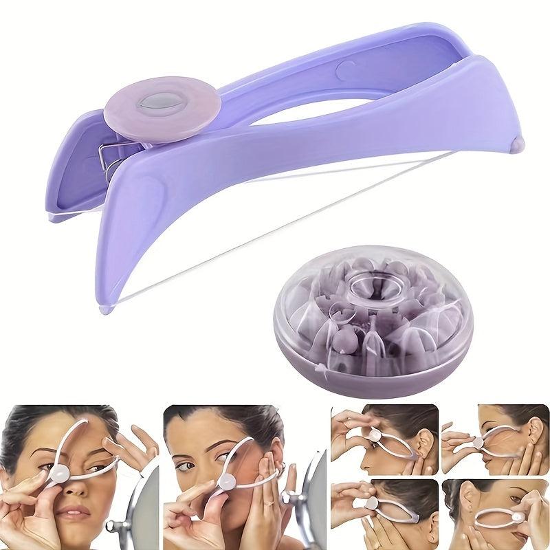 Facial Hair Epilator with 10 Lines for Women - Threading Hair Removal