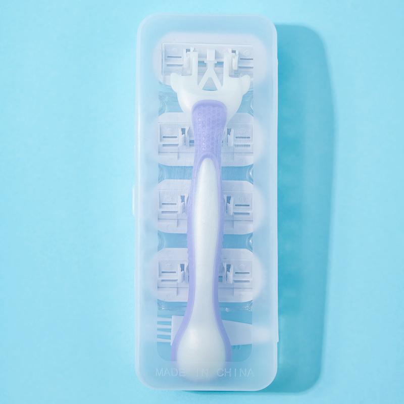 1 Handle + 4 Spare Head Epilator Set