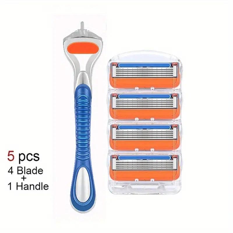 Sharp 5 Layer Razor Blades Replacement Blades - Vintage Wet Shaving Safety Razor