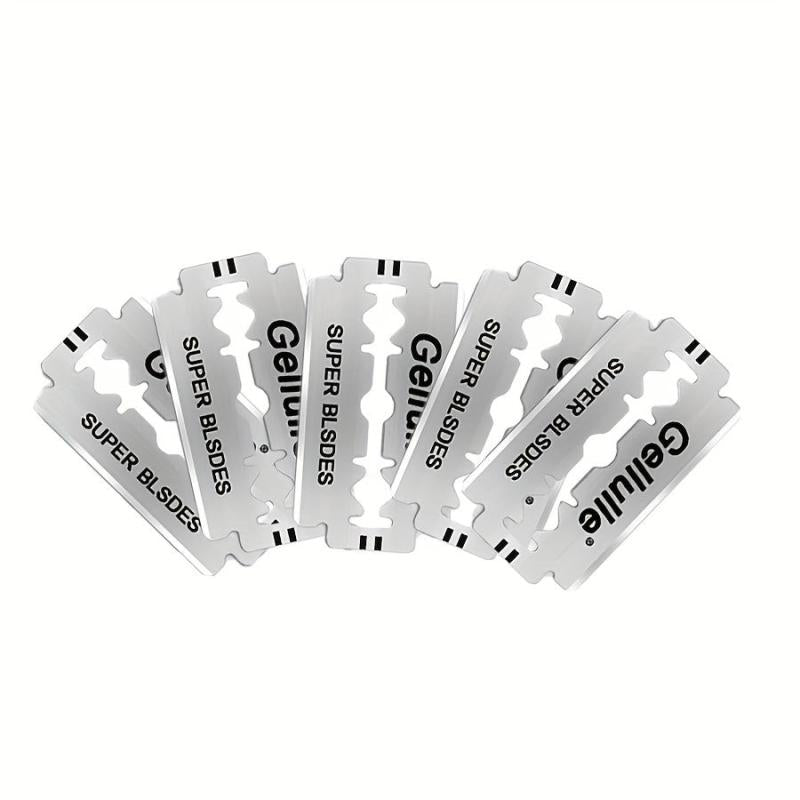 Men's Stainless Steel Safety Razor Blades for Smooth Shaving