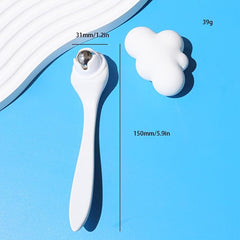 Eye Massage Roller Stainless Steel Ball Manual Eye Massager For Dark Circle