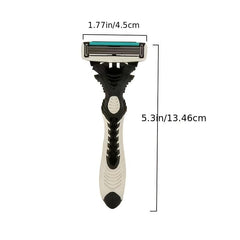Men's Razor with Stainless Steel Blade 6 Layer