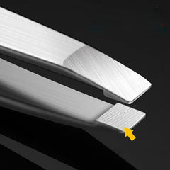 Professional Stainless Steel Tweezers Set 4 Pack