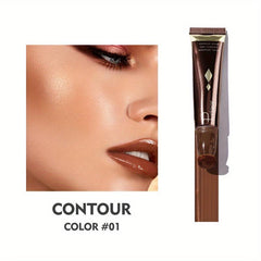 Long Lasting 3-in-1 Liquid Contouring Blush Highlighter