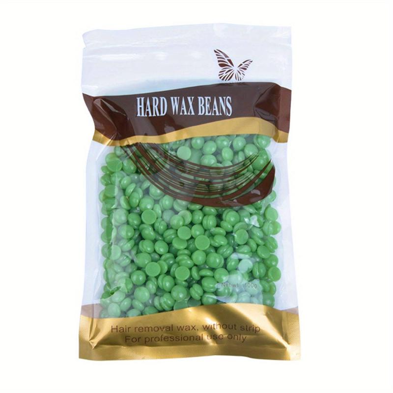 Painless Wax Beads Hair Removal 100g Hard Wax Beans Women Men At Home Kit