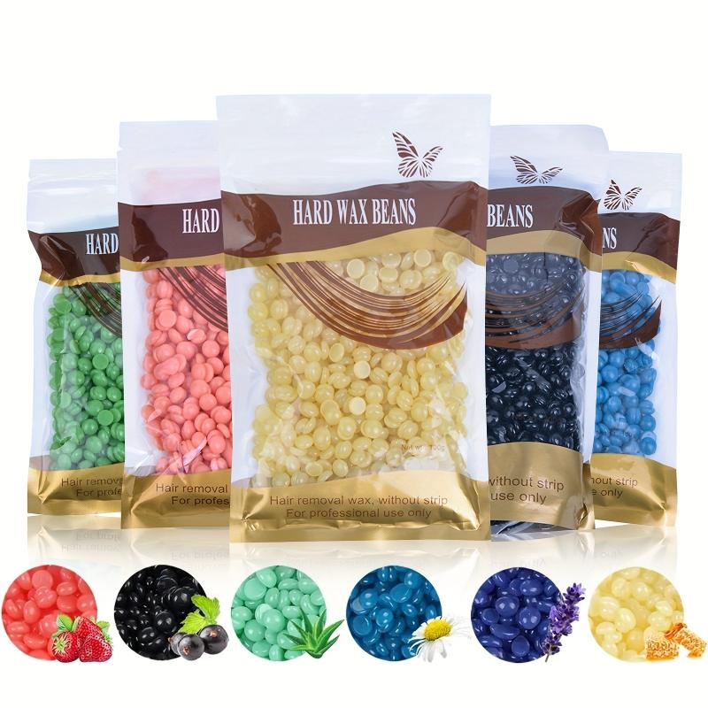Painless Wax Beads Hair Removal 100g Hard Wax Beans Women Men At Home Kit