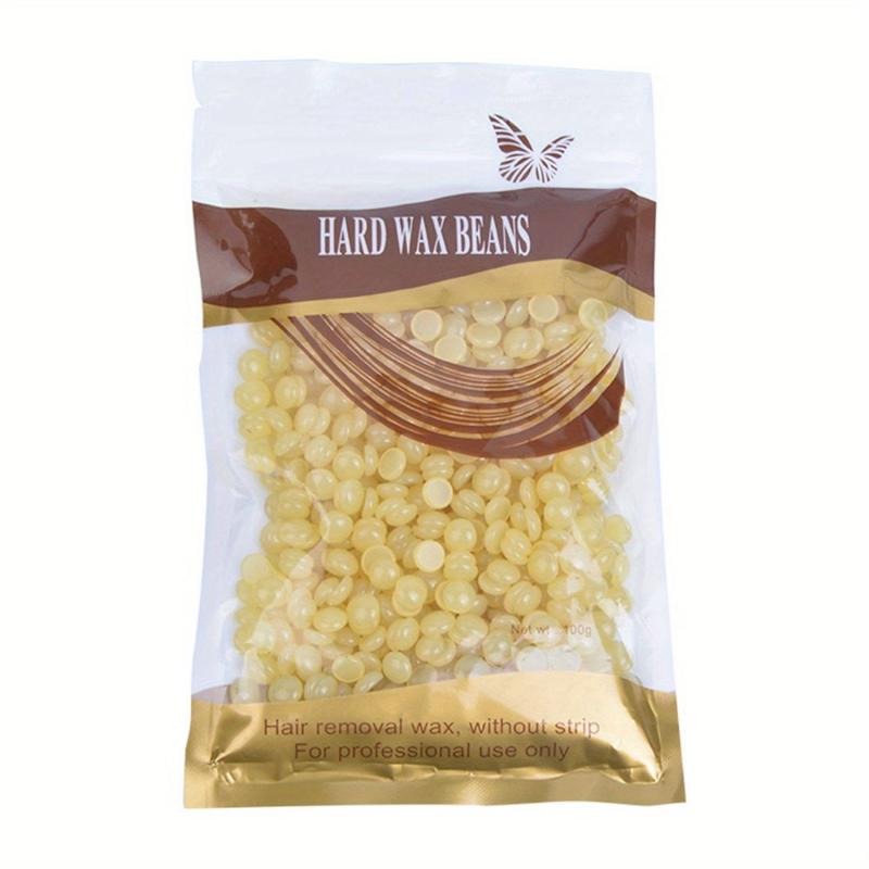 Painless Wax Beads Hair Removal 100g Hard Wax Beans Women Men At Home Kit