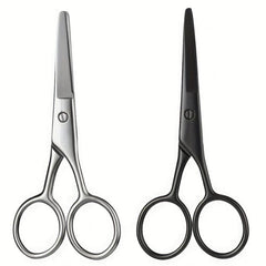 Stainless Steel Beard Scissors Round Tip Hair Scissors
