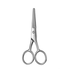 Stainless Steel Beard Scissors Round Tip Hair Scissors