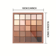 25 Colors Lucky Eyeshadow Palette Matte Pearly Shimmer Sparkle Finish