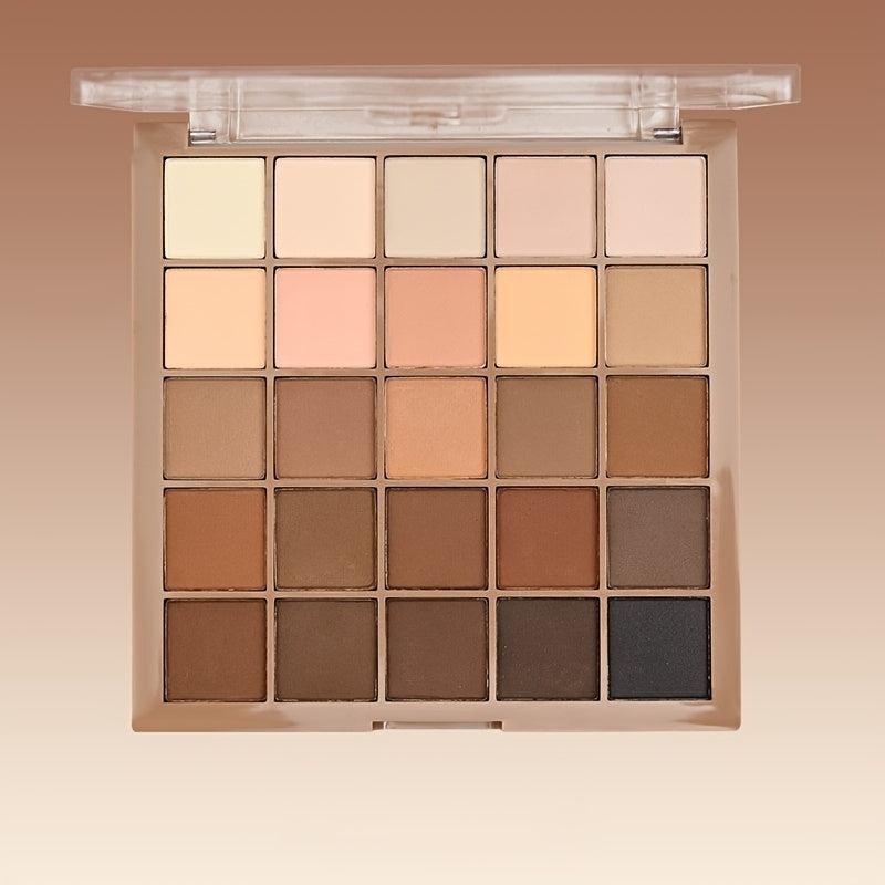 25 Colors Lucky Eyeshadow Palette Matte Pearly Shimmer Sparkle Finish