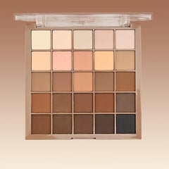25 Colors Lucky Eyeshadow Palette Matte Pearly Shimmer Sparkle Finish