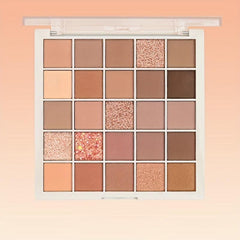25 Colors Lucky Eyeshadow Palette Matte Pearly Shimmer Sparkle Finish