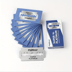 10 Pcs Men's Double-Sided Safety Razor Blades
