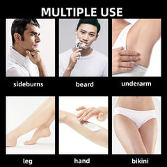 10 Pcs Men's Double-Sided Safety Razor Blades