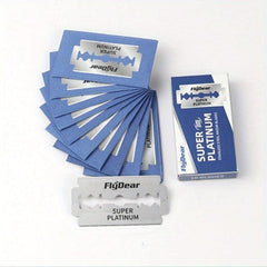 10 Pcs Men's Double-Sided Safety Razor Blades