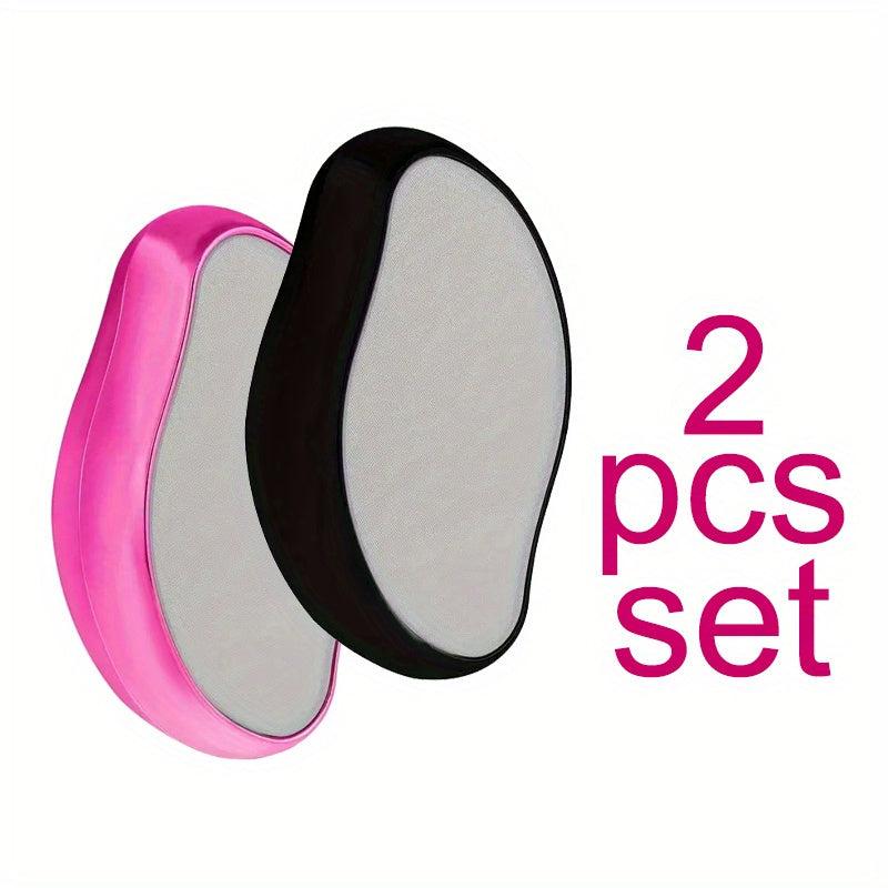 2 PCS Travel Painless Hair Removal Epilators Crystal Hair Eraser