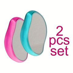 2 PCS Travel Painless Hair Removal Epilators Crystal Hair Eraser