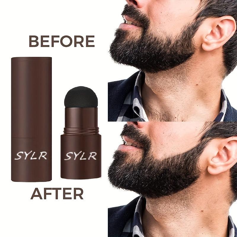 3-In-1 Beard Shaping Pen Brush Waterproof Men's Filling Powder Gentle Look