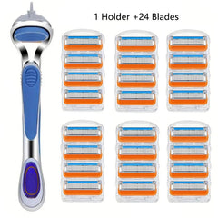 Vintage Wet Shave Safety Razor Replacement Blades - Pack of 24