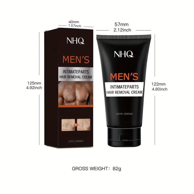 60ml Men Hair Removal Cream - Painless Hair Remover For Men