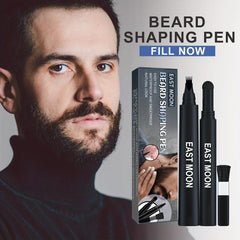 Beard Pencil Kit with Brush for Men - Enhance Mustache Coverage