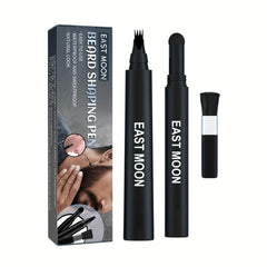 Beard Pencil Kit with Brush for Men - Enhance Mustache Coverage