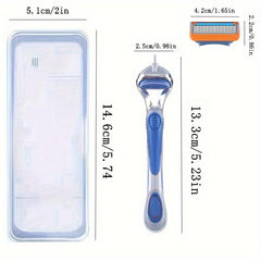 5-Layer Stainless Steel Men's Razor