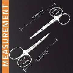 Men's Stainless Steel Facial Hair Scissors