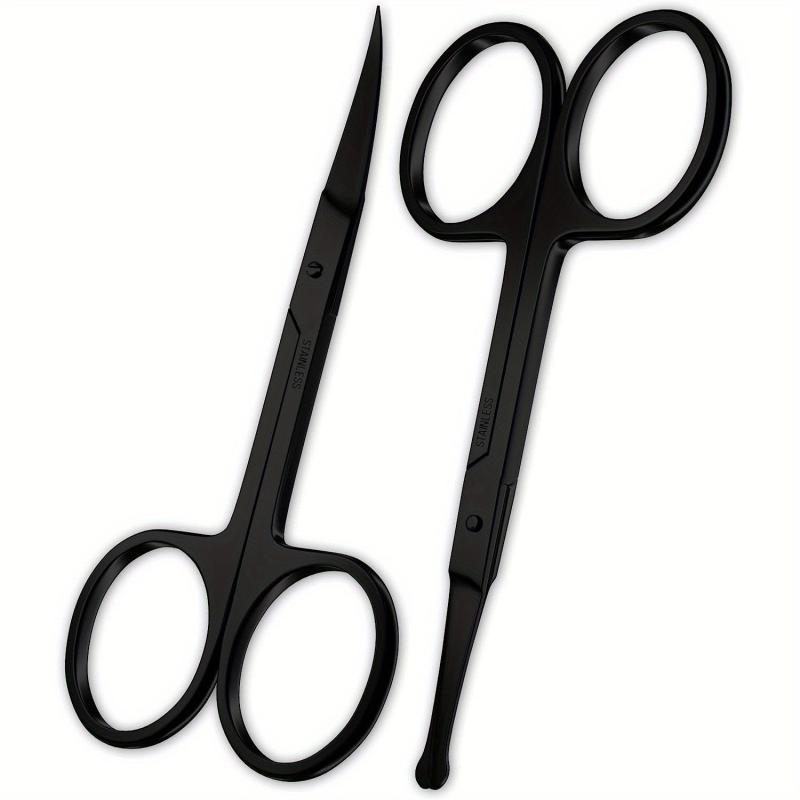 Men's Stainless Steel Facial Hair Scissors