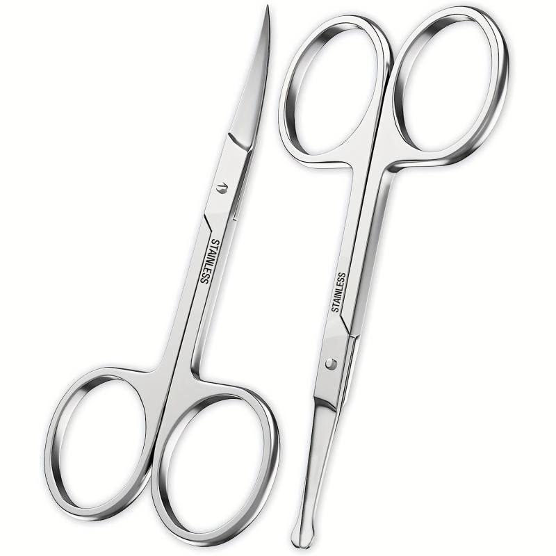 Men's Stainless Steel Facial Hair Scissors