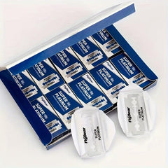 200 Double Edge Razor Blades Men's Stainless Steel Shaving Blades