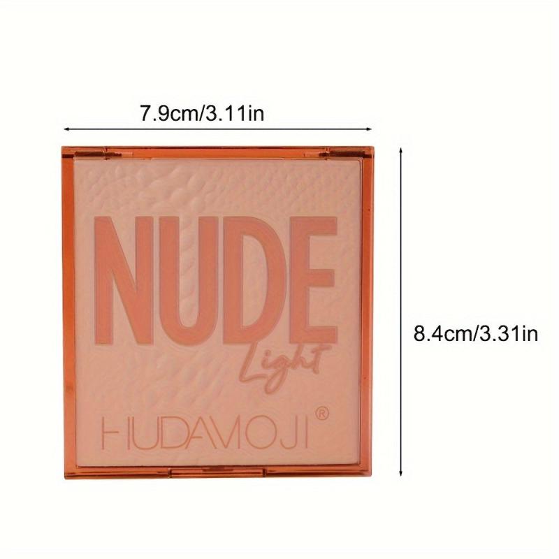9-Color Eyeshadow Palette Brown Red Tone Matte Pearly Finish