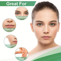 50pcs Women's Hair Removal Wax Paper Wet Wipes